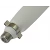Opticum Cable plano pasamuros para ventana conector hembra F a conector hembra F 25 cm blanco