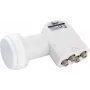 OPTICUM Globo Quattro LNB LRP-04H – 4 salidas, 10,7-12,75 GHz, figura de ruido 0,1 dB