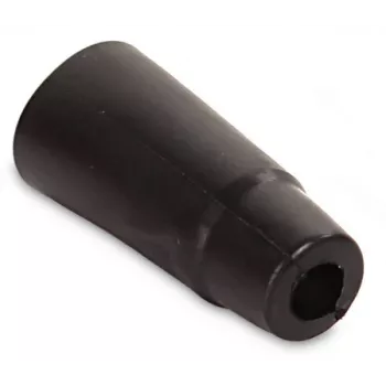 OPTICUM Tapa protectora de goma para conector F, resistente a la intemperie, negra