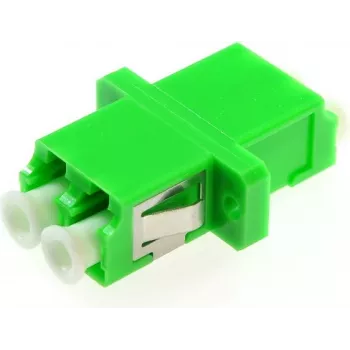 OPTIX Qoltec Adaptador de fibra óptica LC/APC Dúplex Monomodo