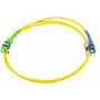 OPTIX Cable de red de fibra óptica monomodo SC/UPC a SC/APC simplex 1 m LSZH amarillo