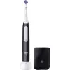 Oral-B iO White Clean cepillo de dientes eléctrico, negro/blanco con estuche de viaje