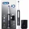 Oral-B iO White Clean cepillo de dientes eléctrico, negro/blanco con estuche de viaje