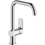Oras Linea Grifo de cocina con ducha extraíble, cromo