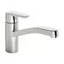 Oras Saga 3930F Grifo de cocina Cromo Monomando Caño alto Orientable