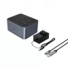ORICO 6626C3-C-V1 Estación de acoplamiento de 2 bahías con función de clonación offline para HDD/SSD SATA de 2,5 pulgadas/3,5 pulgadas - Gris