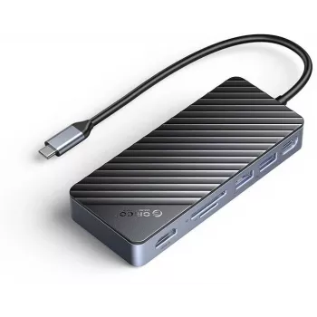 Estación de acoplamiento ORICO USB-C con caja para unidad M.2, 10 Gbit/s, HDMI 4K 60Hz