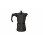 Origin Outdoors Bellanapoli cafetera espresso, cafetera moka para cocina, 3 tazas, negra
