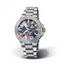 ORIS Aquis Date Calibre 400 automático esfera azul brazalete de acero inoxidable 41,50 mm 7766-4150-Set