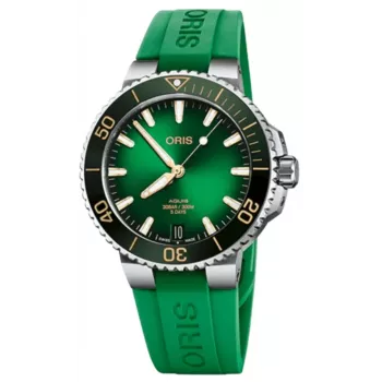 ORIS Aquis Date Calibre 400 Green Dial 41,50 mm reloj automático hombre 41270742277FC