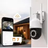 Cámara IP PTZ ORLLO TZ11 4K 8MP con Wi-Fi y 4G LTE, Tuya Smart, panorámica-inclinación, vigilancia exterior