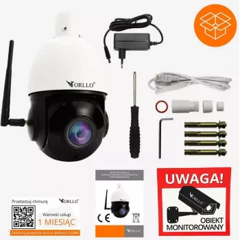 ORLLO Z10 cámara IP PTZ exterior WLAN 4MP 18x zoom