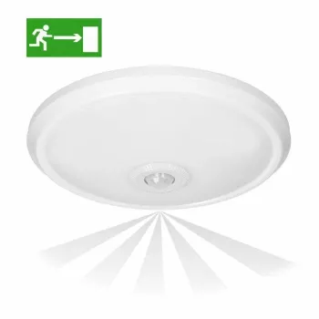 ORNO AD-PL-391WLPMR4 Adviti luminaria de techo de emergencia con sensor de movimiento