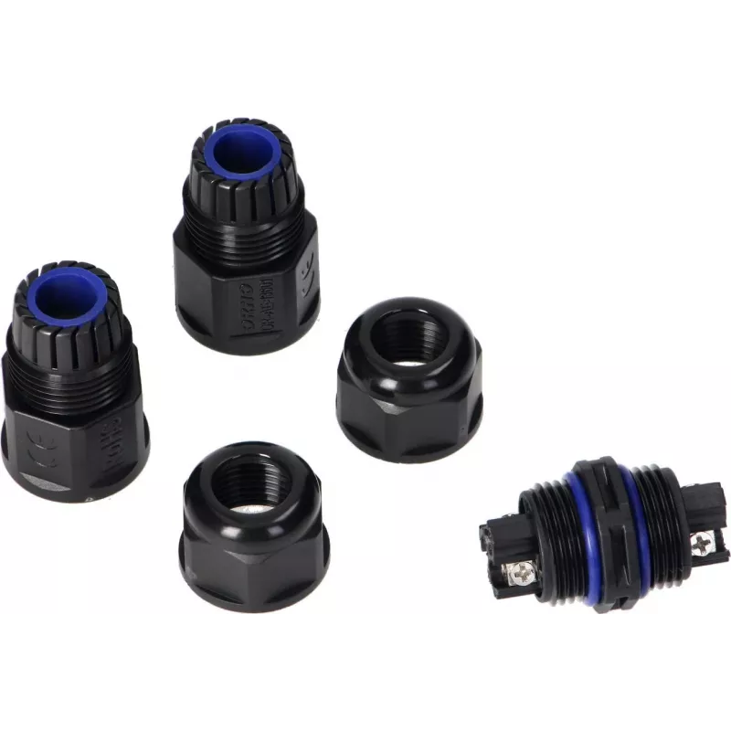 ORNO OR-AE-13601 Conector de cable recto IP68 3 polos 4mm² 450V/25A