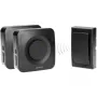 ORNO OR-DB-MT-165 timbre inalámbrico con 2 receptores, 36 melodías, 100 m de alcance, blanco