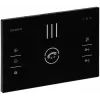 ORNO OR-DOM-BA-933/B Set de portero automático de audio, vivienda unifamiliar, 2 hilos, teclado, RFID, negro