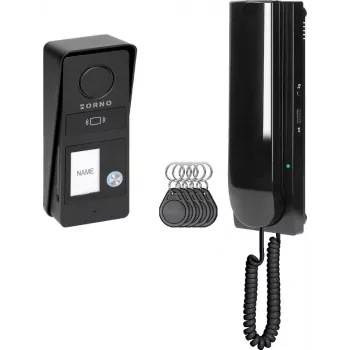 ORNO OR-DOM-RD-937/B portero automático con cable para vivienda unifamiliar