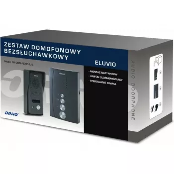 ORNO OR-DOM-RE-914/B Portero automático de audio negro