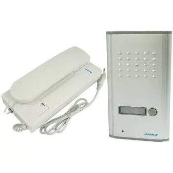 ORNO OR-DOM-RL-901/RL-3208A Portero automático de audio, 1 vivienda, 2 hilos, montaje en superficie, blanco, 9094