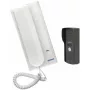 Portero automático de audio ORNO OR-DOM-RL-913, 2 hilos, montaje en superficie, Plata/Gris y Blanco