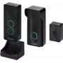 Portero automático inalámbrico ORNO OR-DOM-YR-934/B con tecnología DECT, 1 auricular, 1 unidad exterior, IP44, Blanco