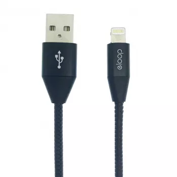 ORSEN S31 cable Lightning 2.1A 1,2m Negro