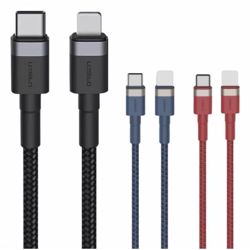 ORSEN S51 Type-C a Lightning 3A 1m rojo
