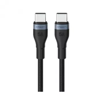 ORSEN S53 cable USB-C a USB-C 3A 1m Negro