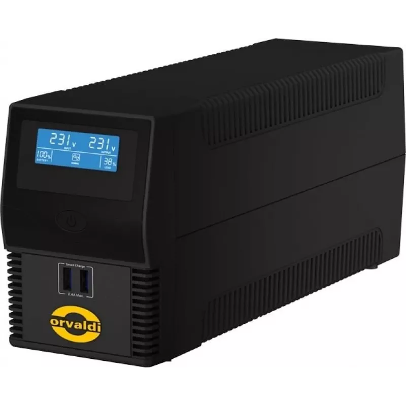 Orvaldi ID850IEC SAI line-interactive 0,8 kVA 480 W 2x IEC C13