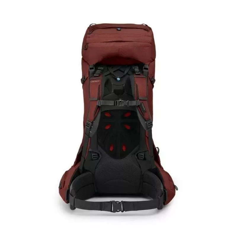 Mochila de trekking Osprey Aether 65 S/M granate