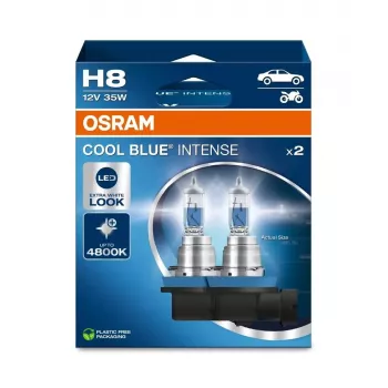 OSRAM Bombilla (Set de 2) H8 12V 35W PGJ19-1 Cool Blue Intense NextGen 5000K