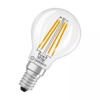 OSRAM CLP40 DIM 3.4W 827 FIL CL E14 P lámpara LED de gota regulable transparente 2700K