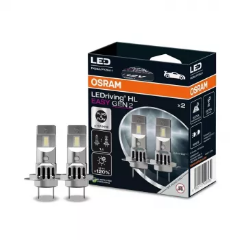 OSRAM Bombilla LED 2 uds. H7 12V 16W PX26D