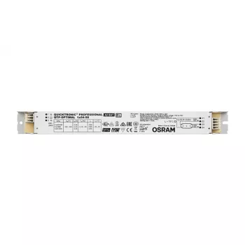 OSRAM QTP-OPTIMAL 1x54-58/220-240 Balasto electrónico para lámparas fluorescentes T5/T8 (16/26 mm)
