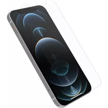 OtterBox Alpha Glass protector de pantalla para iPhone 12 y iPhone 12 Pro (77-65419)