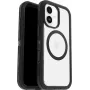 OtterBox Defender Pro XT Clear Camera Control Funda para iPhone 17, Transparente/Negro