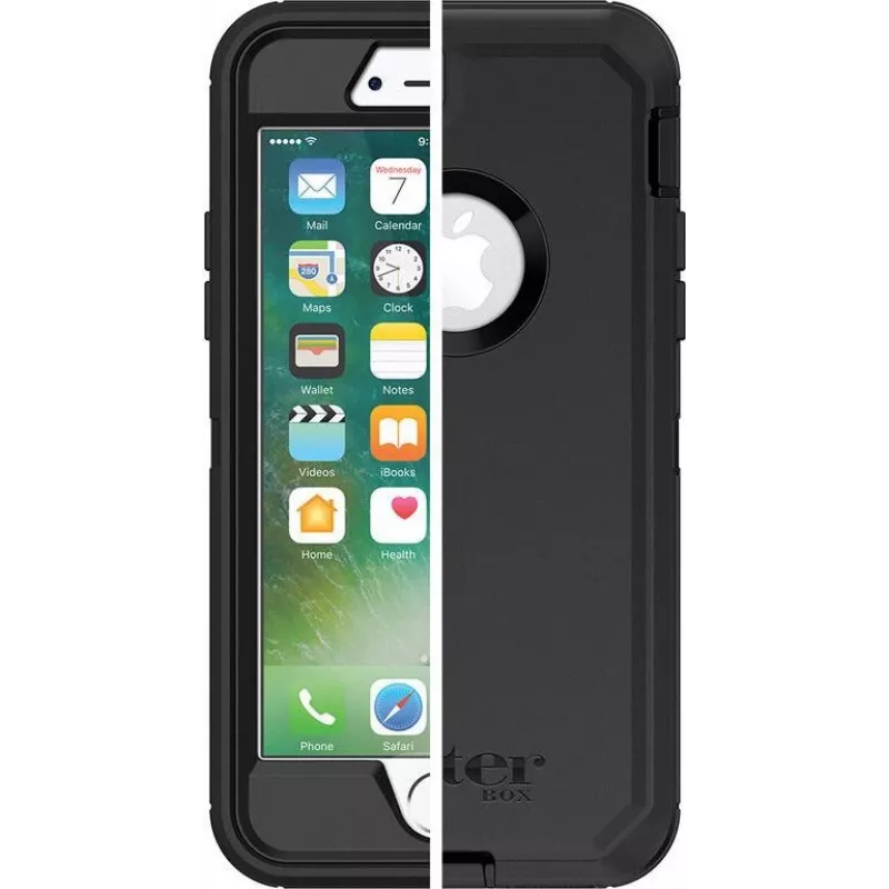 OtterBox Defender Series Apple iPhone 7 - ProPack Each - Funda protectora resistente - Policarbonato, caucho sintético - Negro - para Apple iPhone 7, 8, SE (2ª generación), SE (3ª generación)