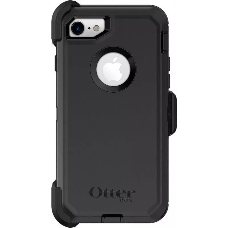OtterBox Defender Series Apple iPhone 7 - ProPack Each - Funda protectora resistente - Policarbonato, caucho sintético - Negro - para Apple iPhone 7, 8, SE (2ª generación), SE (3ª generación)