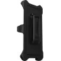 Funda con clip de cinturón OtterBox Defender Series para iPhone 16, policarbonato negro, giro 360°