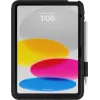 OtterBox Defender Serie Funda con soporte para iPad 10.ª generación - Funda protectora extremadamente robusta con protección de pantalla integrada - Probada según estándar militar - Negro (77-93756)