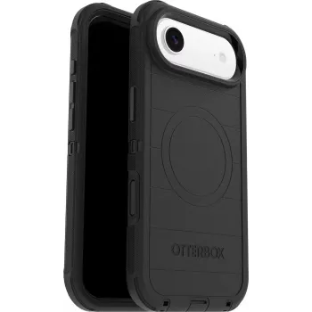 OtterBox Defender Series Pro Funda MagSafe con control de cámara para iPhone Air - Negro