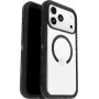 OtterBox Defender Series Pro XT funda con control de cámara Clear para iPhone 17 Pro Max, Clear/Black