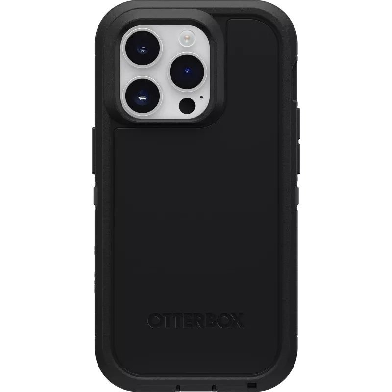 OtterBox Defender Series XT Tapa trasera para Apple iPhone 14 Pro – negra, compatible con MagSafe, protección resistente 77-89121