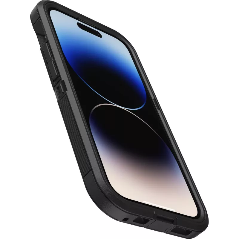 OtterBox Defender Series XT Tapa trasera para Apple iPhone 14 Pro – negra, compatible con MagSafe, protección resistente 77-89121