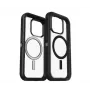 OtterBox Defender XT Funda para Apple iPhone 15, 14, 13 - Dark Side (Clear/Black)