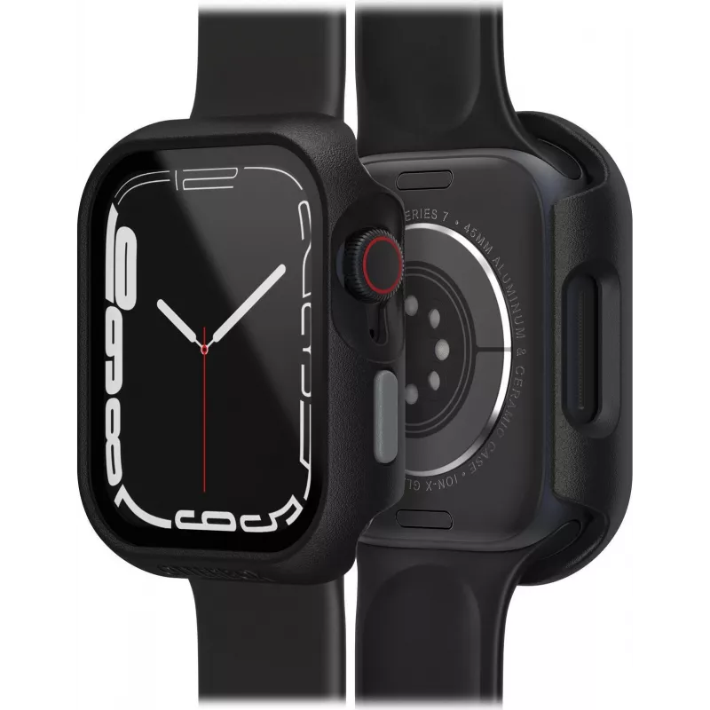 OtterBox Eclipse Funda para Apple Watch Series 9/8/7 45mm negra (77-90529)