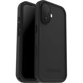 OtterBox FRE Series Funda resistente de cuerpo completo con MagSafe para Apple iPhone 17 - Negro