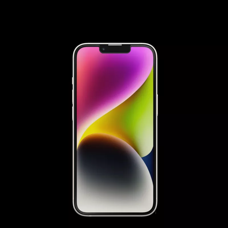 OtterBox Protector de pantalla Premium Glass Antimicrobial Series para iPhone 14 / iPhone 13 Pro / iPhone 13 - Transparente