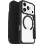 OtterBox React Folio MagSafe para iPhone 17 Pro Black Crystal - Clear/Black