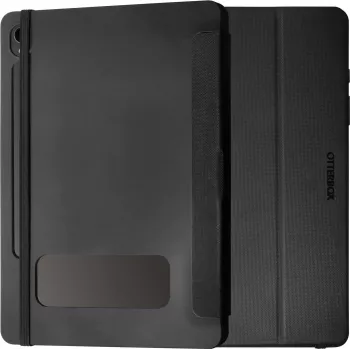 OtterBox React Folio Series Funda para Samsung Galaxy Tab S9 - Negra